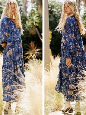 Spell Aurora Boho Dress Size S